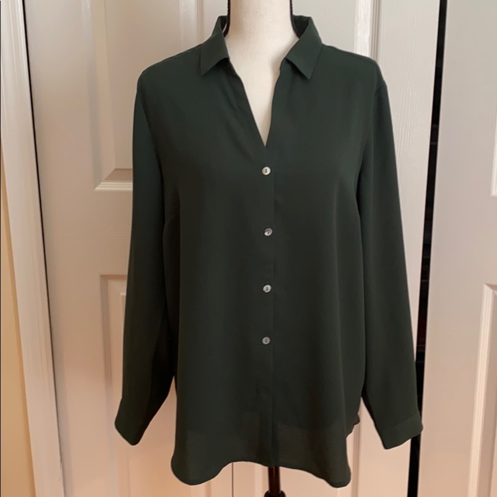 Evergreen J Jill Blouse